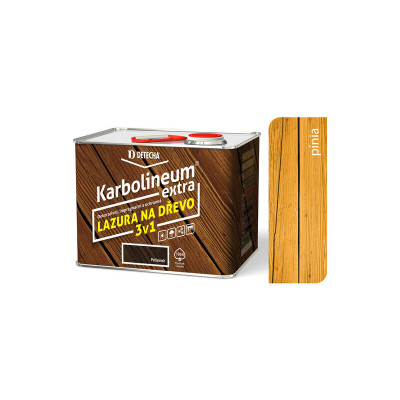 KARBOLINEUM EXTRA PÍNIA LAZÚRA 3V1 3,5 KG