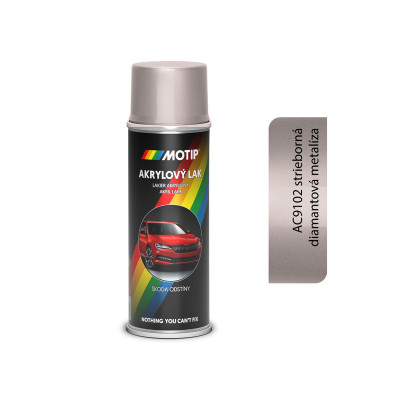 AUTOEMAIL 9102 STRIEBORNÁ DIAMANT METALÍZA 200 ML