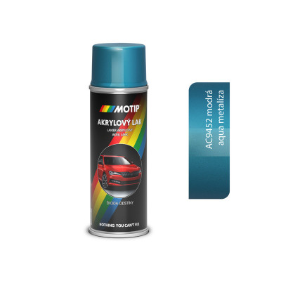 AUTOEMAIL 9452 AQUA MODRÁ METALÍZA 200 ML