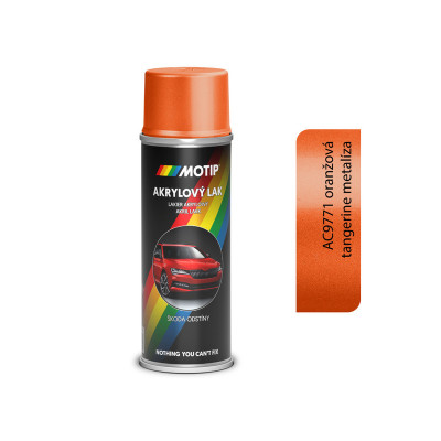 AUTOEMAIL 9771 ORANŽOVÁ TANGERINE METALÍZA 200 ML