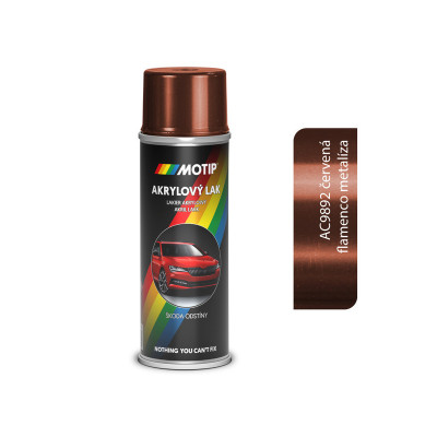 AUTOEMAIL 9892 ČERVENÁ FLAMENCO METALÍZA 200 ML