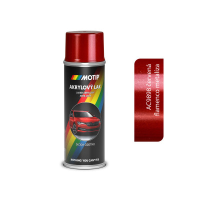AUTOEMAIL 9898 ČERVENÁ FLAMENCO METALÍZA 200 ML