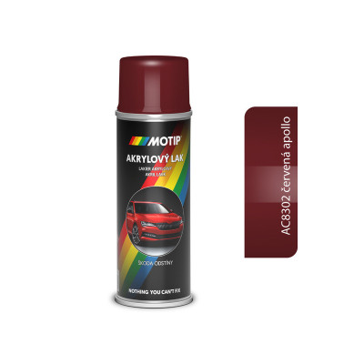 AUTOEMAIL 8302 ČERVENÁ APOLLO 200 ML