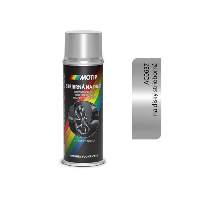 AUTOEMAIL 0637 FARBA NA DISKY STRIEBORNÁ 200 ML