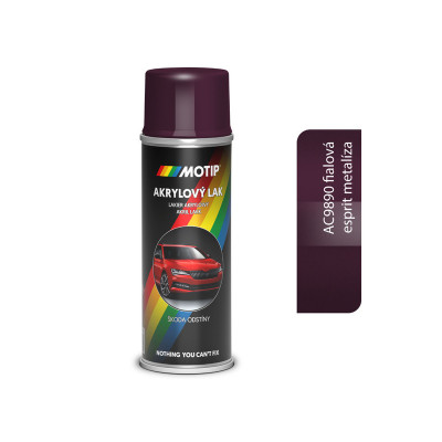 AUTOEMAIL 9890 FIALOVÁ ESPRIT METALÍZA 200 ML