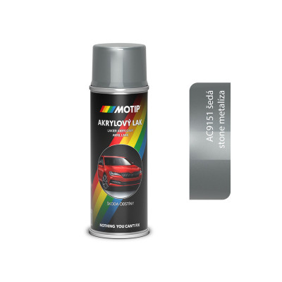 AUTOEMAIL 9151 ŠEDÁ STONE METALÍZA 200 ML