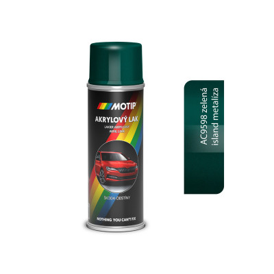 AUTOEMAIL 9598 ZELENÁ ISLAND METALÍZA  200 ML
