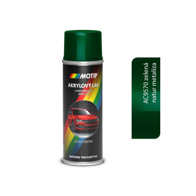 AUTOEMAIL 9570 ZELENÁ NATUR METALÍZA 200 ML