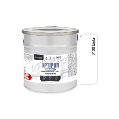 OPTIMAL OPTIPUR U2061 ZÁKLADNÁ POLYURETÁNOVÁ FARBA 0100 BIELA 2,5 L