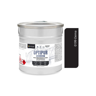 OPTIMAL OPTIPUR U2061 ZÁKLADNÁ POLYURETÁNOVÁ FARBA 0199 ČIERNA 2,5 L