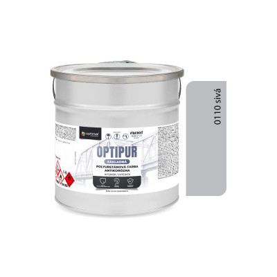 OPTIMAL OPTIPUR U2061 ZÁKLADNÁ POLYURETÁNOVÁ FARBA 0110 SIVÁ 2,5 L