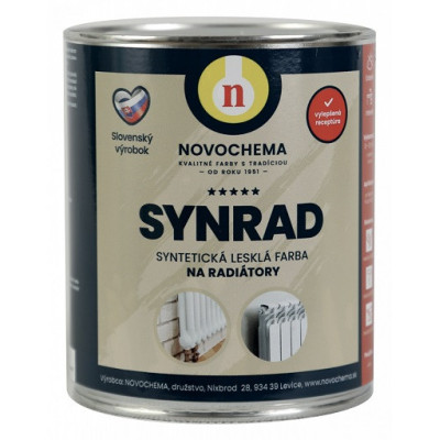 SYNRAD FARBA NA RADIÁTOR 0,75 KG BIELA