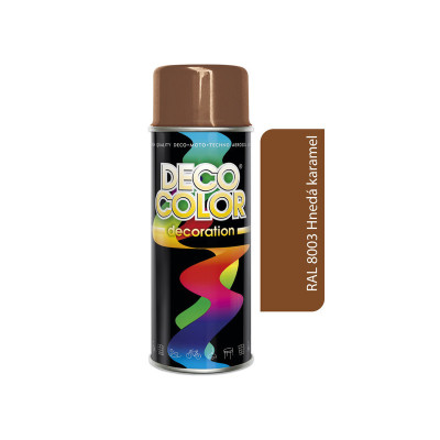 DECO COLOR DECORATION 400 ML RAL 8003 HNEDÝ KARAMEL