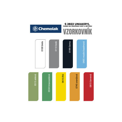 CHEMOLAK UNIAKRYL S2822 0199 ČIERNA 10 KG