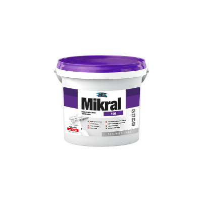 HET MIKRAL 100 - 1 KG FASÁDNA AKRYLÁTOVÁ FARBA