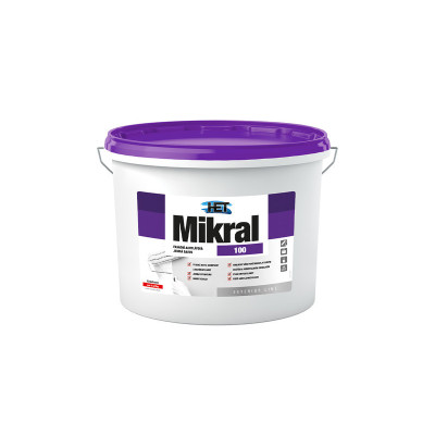 HET MIKRAL 100 - 7 KG FASÁDNA AKRYLÁTOVÁ FARBA