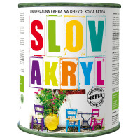 VODOURIEDITEĽNÉ FARBY NA DREVO